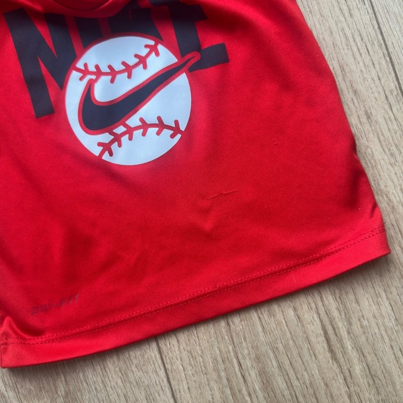 Nike 12M Dry Fit Toddler Baseball Shirt, Active, Sports Shirt - Picture 4 of 5